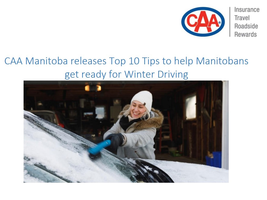 CAA's winter driving tips, Prepare Prepare Prepare